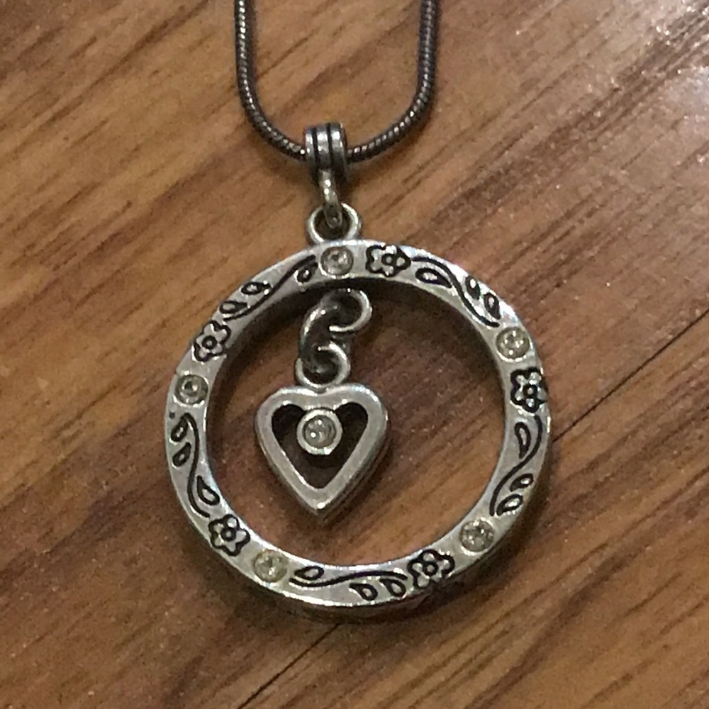 Brighton Heart Necklace silver